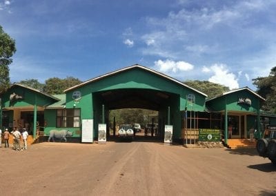 gate ngorongoro national park tanzania