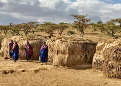 village masai ngorongoro tanzanie